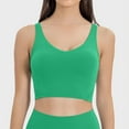 thumbnail image 4 of Lixiuxyad Adjustable Strap Tank Tops Women's Strap Tank Top Sexy Trim Backless Vest Summer Going Out Tops(Green XL), 4 of 6