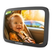 Luckview Baby Car Mirror Safety Car Seat Mirror 360 for Universal Cars