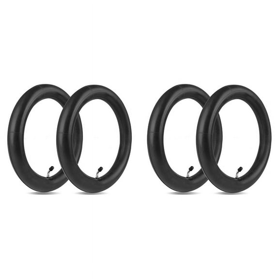 4pcs 12.5 X 2.25 Scooter Tire Tubes 12 ½ X 2 ¼in CR202L-A60 Angled Valve Stem Heavy Duty 12In Bike Tubes