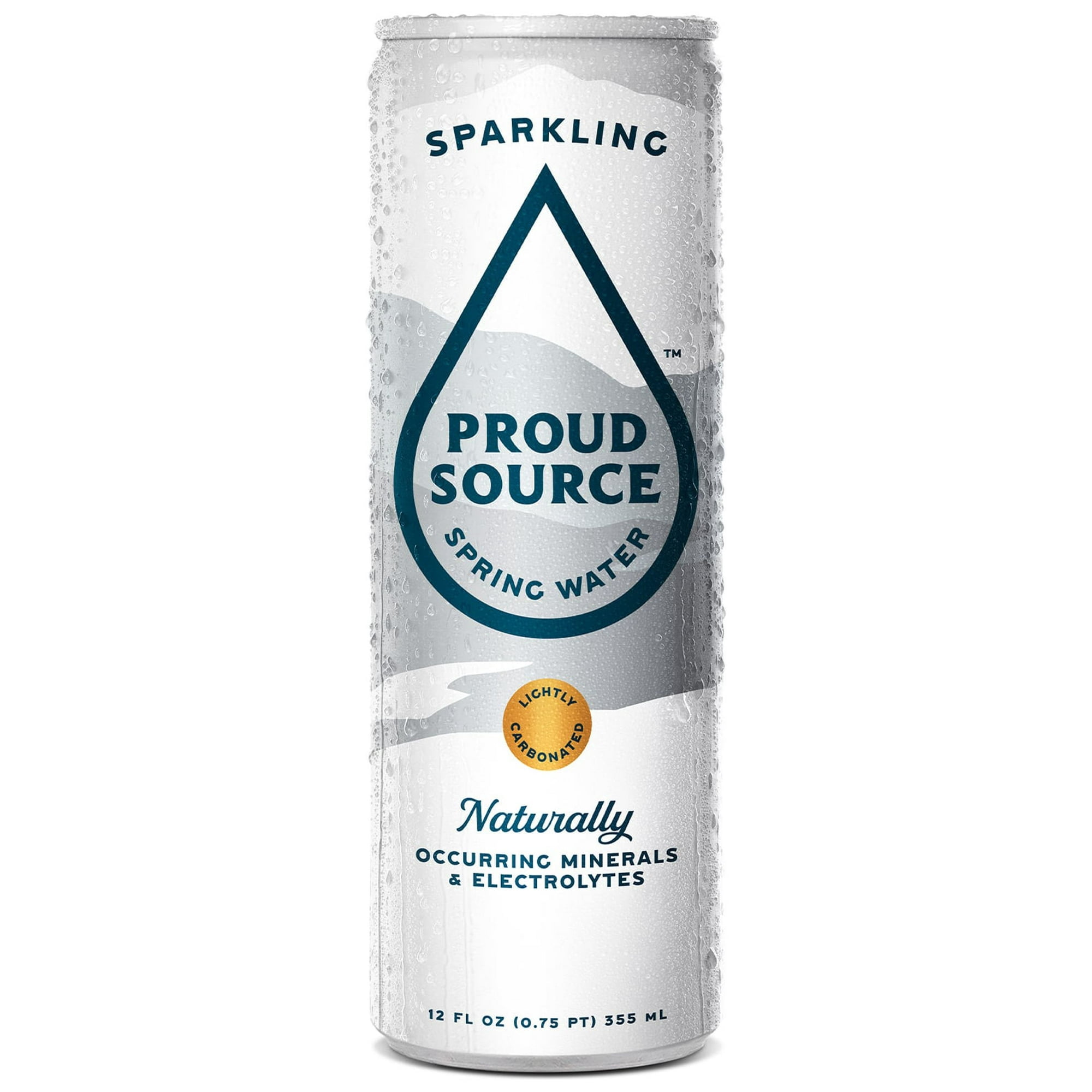 (Pack Of 3) Proud Source Water Spring Sparkling 8 Pack 128 Fo