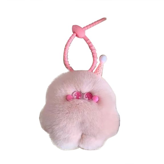 BIBABLYKE Mini Stuffed Animal Plush Toy, Colorful Animal Plush Pendant Soft Mini Animal Plush Keychain Gifts for Kid Boys Girls