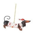thumbnail image 2 of Adornos para árbol de Navidad con forma de perro, decoraciones para árbol de Navidad, escultura de perro, Navidad Estilo A, 2 of 9