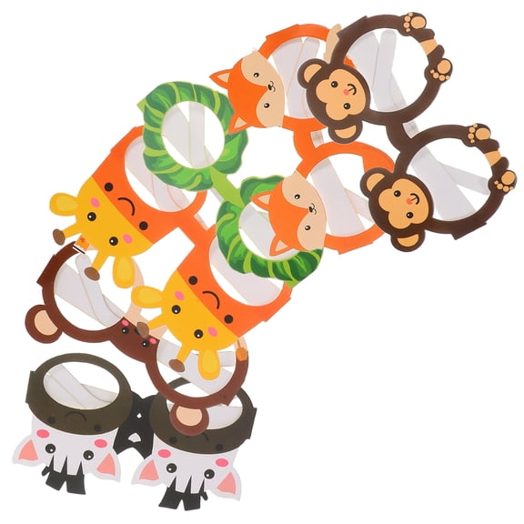 MERRYHAPY 12Pcs Jungle Animal Party Favors with Realistic Designs for Birthday and Themed Decorations