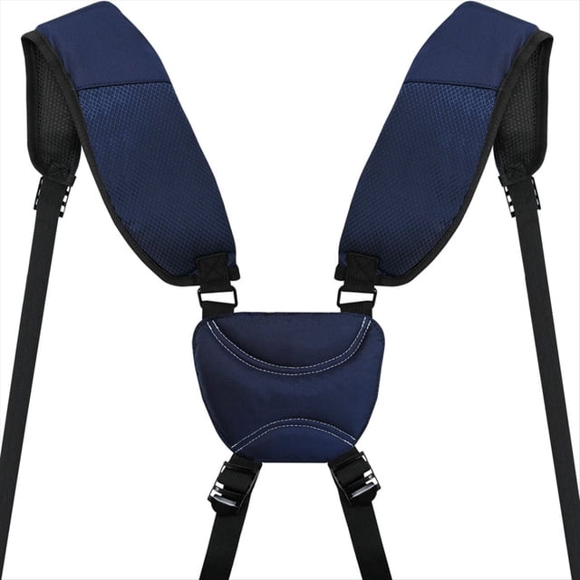 Cómodas Correas para Bolsa de Golf Correa de Repuesto para Hombro Doble Correas Ajustables para Mochila Azul