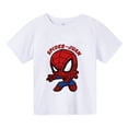 thumbnail image 5 of Camisetas de Spiderman con estampado de dibujos animados para niños y niñas, camisetas de verano de manga corta, ropa para niños de 3 a 14 años, 5 of 5