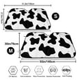 thumbnail image 7 of Lsque Milk Cow Car Windshield Sun Shade | Accordion Folding Style Auto Shade for Car Truck SUV Van | Blocks UV Rays Sun Visor Protector | Small, 7 of 7