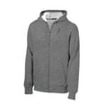 thumbnail image 5 of Sport-Tek Full Zip Hooded Sweatshirt-4XL (Vintage Heather), 5 of 6