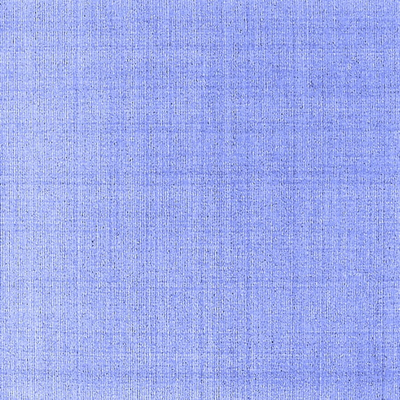 Ahgly Company Machine Washable Indoor Square Oriental Blue Industrial Area Rugs, 7' Square