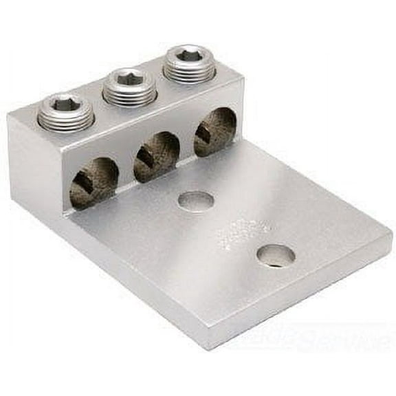 Burndy K3A26U-2N Electro Tin Plated Aluminum K3A-U Universal Terminal (3) 14-2/0 AWG Stranded Aluminum 14-2/0 AWG Stranded Copper
