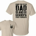 thumbnail image 3 of I Have Two Titles Dad and Grandpa Shirt – Funny 2-Sided Graphic Tee, Cool Father’s Day Gift for Dad and Grandpa, Unisex Trendy Shirt, 3 of 7
