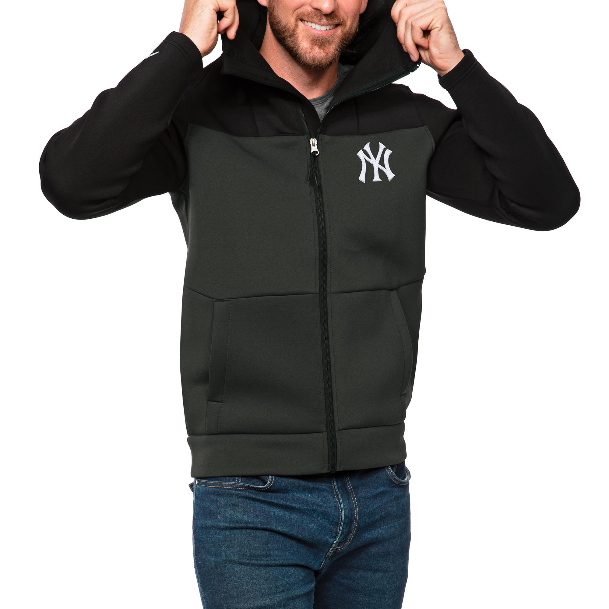 New york yankees full zip hoodie outlet