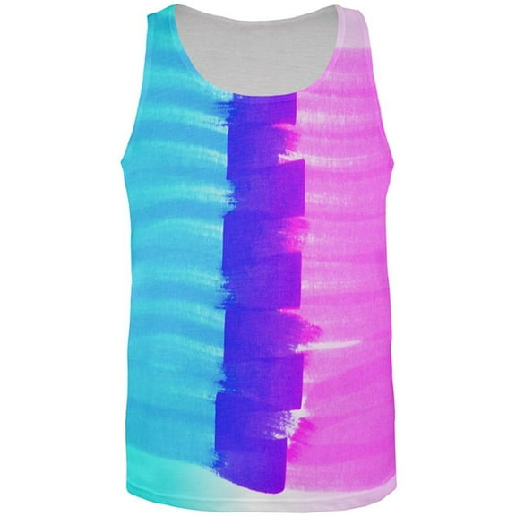 Color Me Transgender All Over Mens Tank Top Multi 2XL