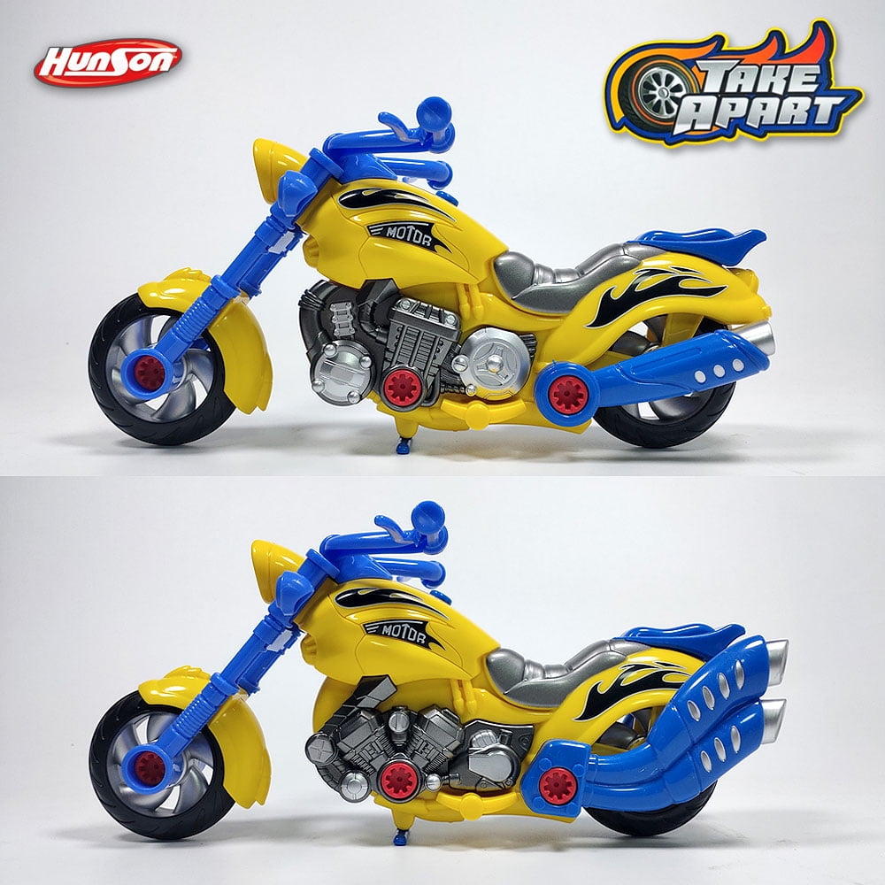 Take apart 2024 motorcycle toy
