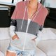 thumbnail image 1 of Puntoco Chaqueta De Mujer Sudadera Con Capucha Y Cremallera Completa Para Mujer Sudadera Con Capucha De Manga Larga Chaqueta Con Bolsillo Chaqueta Liquidación De Navidad Puntoco Puntoco-2519, 1 of 5