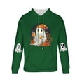 thumbnail image 3 of Blusa con capucha de manga larga para hombre, moda para el Día de Todos los Santos, estampado de fantasmas, sudadera con capucha y cordón para el tiempo libre, sudadera con capucha para hombre, blusa, 3 of 3