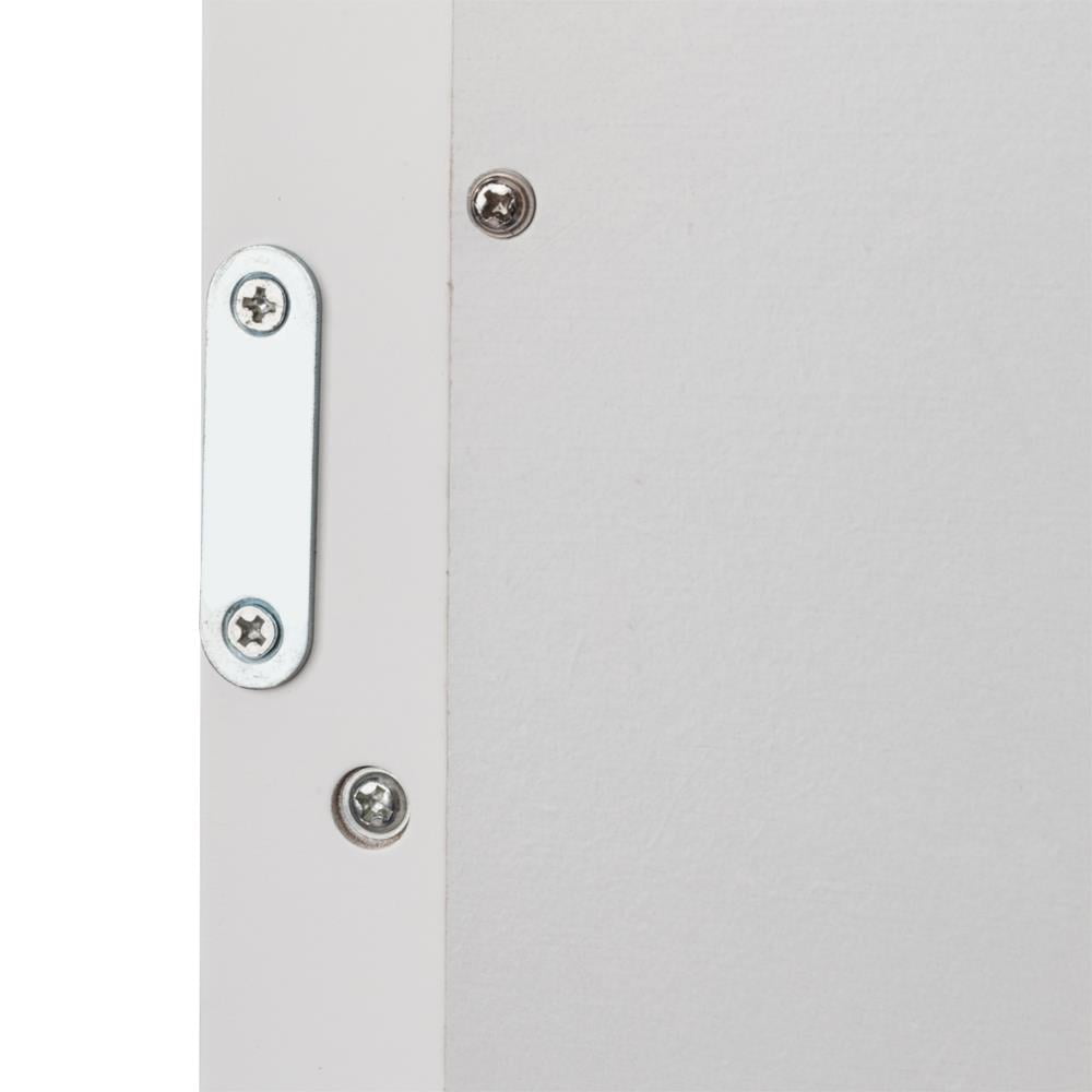 Zimtown Bathroom Medicine Cabinet Mirror, Wall Mount Storage  with 2 Mirror Doors and Shelves, White