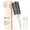Desert Titanium, variant on AIMIKE NaturaVol PLUS Extra-Long Round Brush for Blowouts, 1.7" Barrel (2.5" Full Diameter), Ceramic Ionic Hair Brush for Medium-Long & Thick Hair, Soft Volume, Loose Waves & Shine
