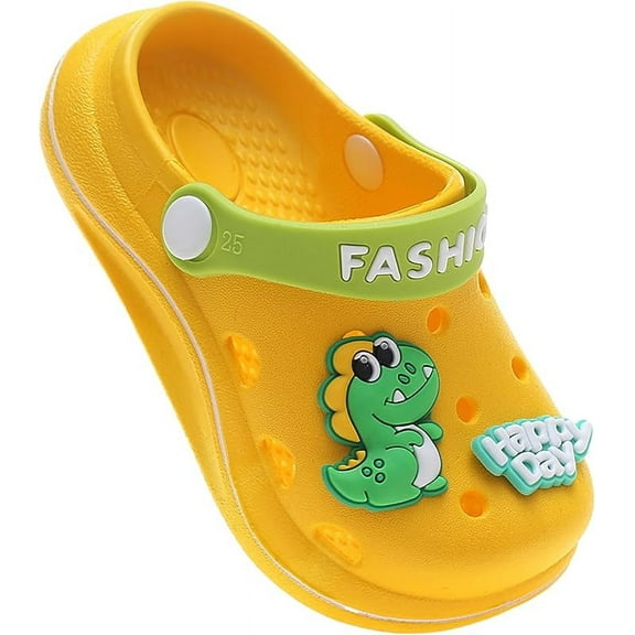 Children's Clogs Summer Pants Unisex Slippers Garden Shoes Girls Boys Beach Sandals Slip On Flat Bath Shoes Rubber Garden Clogs Outdoor