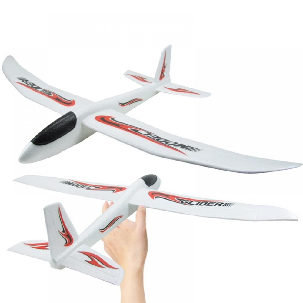 Airplane Toy Foam Glider Plane for Kids Best Outdoor Toys for Boys & Girls, Safe & Fun Flying Gliders Easy Throwing Styrofoam Air Planes. Great Gifts for Age 3-7 Year Olds