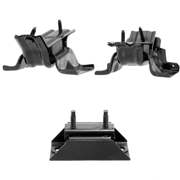 4M Auto Parts Front Engine Mounts & Rear Transmission Mount 3PCS Set. Parts 3478, 3479, 2557. A20068, A20032, A2557