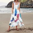 thumbnail image 1 of Vestido Elegante Silueta Favorecedora Diseño De Moda Cuello Redondo Bolsillos A Media Pierna FLhrweasw Nuevo, 1 of 9
