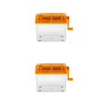 thumbnail image 2 of Trituradora manual Inteprter para documentos en papel portátil y eficiente naranja 2piezas, 2 of 6