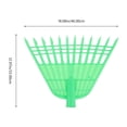 thumbnail image 3 of KONTONTY Lightweight Plastic Garden Rake for Efficient Leaves and Grass Cleanup in Yard and Lawn Care, 3 of 5