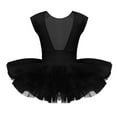 thumbnail image 4 of MSemis Kids Girls V Back Front Lined Tank Leotard Tutu Skirts, 4 of 4