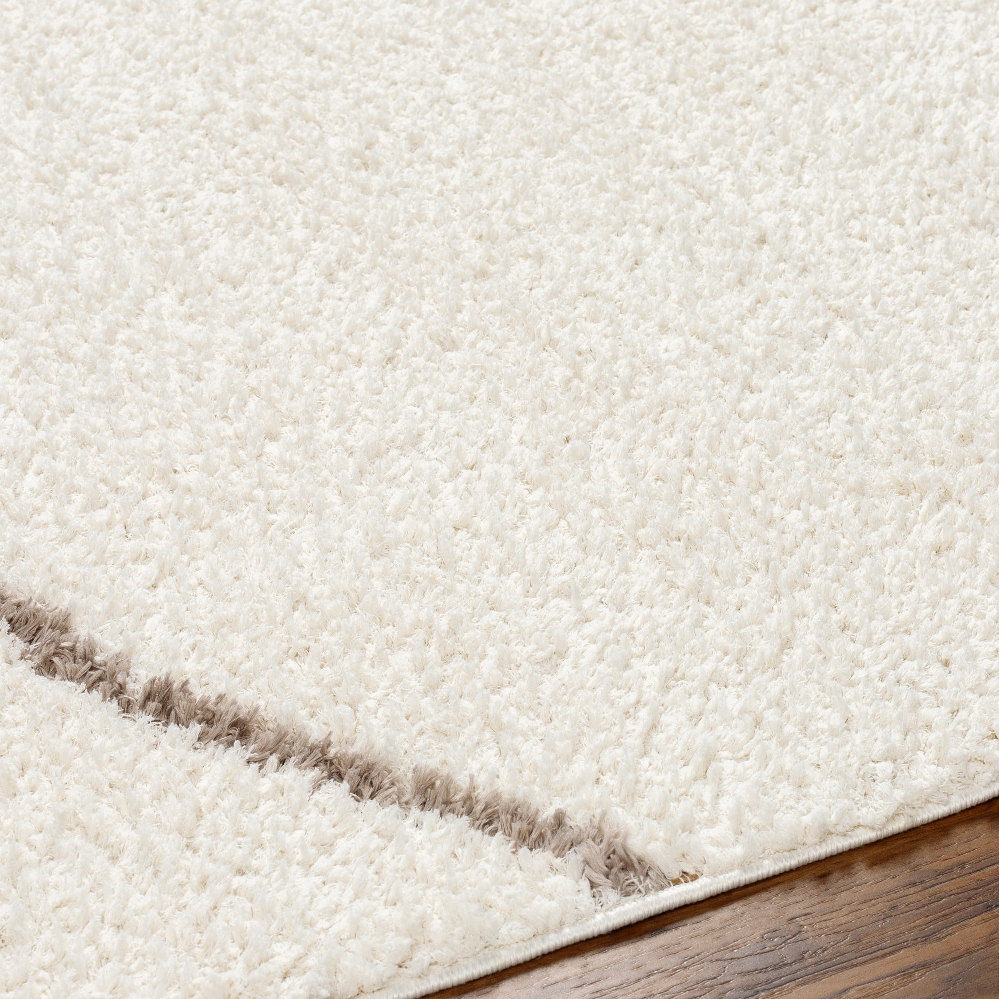 Artistic Wavers Maryland Shag Area Rug, 7'10" x 10', Cream