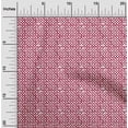 thumbnail image 1 of oneOone Georgette Viscose Fabric Geometric Block Print Fabric BTY 42 Inch Wide, 1 of 1
