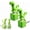 2pcs, variant on Lizard Button Keychain Sound Toy, Rechargeable Light-Up Fidget Clicker for Adults and Kids, Portable Stress Relief Keychain, 2025 New Lizard Keyboard Clicker Toy