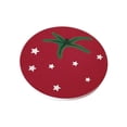 thumbnail image 3 of Posavasos navideños para bebidas, para café, protección de mesa, divertidos y creativos. en forma de tomate, 3 of 8