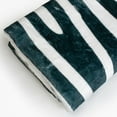 thumbnail image 3 of Everything Comfy Zebra Print Decorative Throw Blanket, 42" X 60", White/Black, 3 of 8