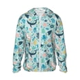 thumbnail image 1 of Fotbe Sea Animal Chaqueta con Protección Solar UPF 50+ para Hombre y Mujer, Camisa con Capucha y Bolsillos-Small, 1 of 7
