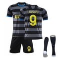 thumbnail image 1 of Sajy Kits de fútbol para niños Camiseta de fútbol Camiseta de entrenamiento Traje 21/22-20 21 Tercera Lukaku 9-L BmatwkZeng Bmatwk Jersey, 1 of 2