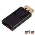 thumbnail image 1 of Convertidor de adaptador DisplayPort a HDMI 4K, puerto de pantalla macho Mini DP a hembra, Cable de TV HD, adaptador de vídeo para PC, Cable de TV Tan Jianjun unisex, 1 of 2