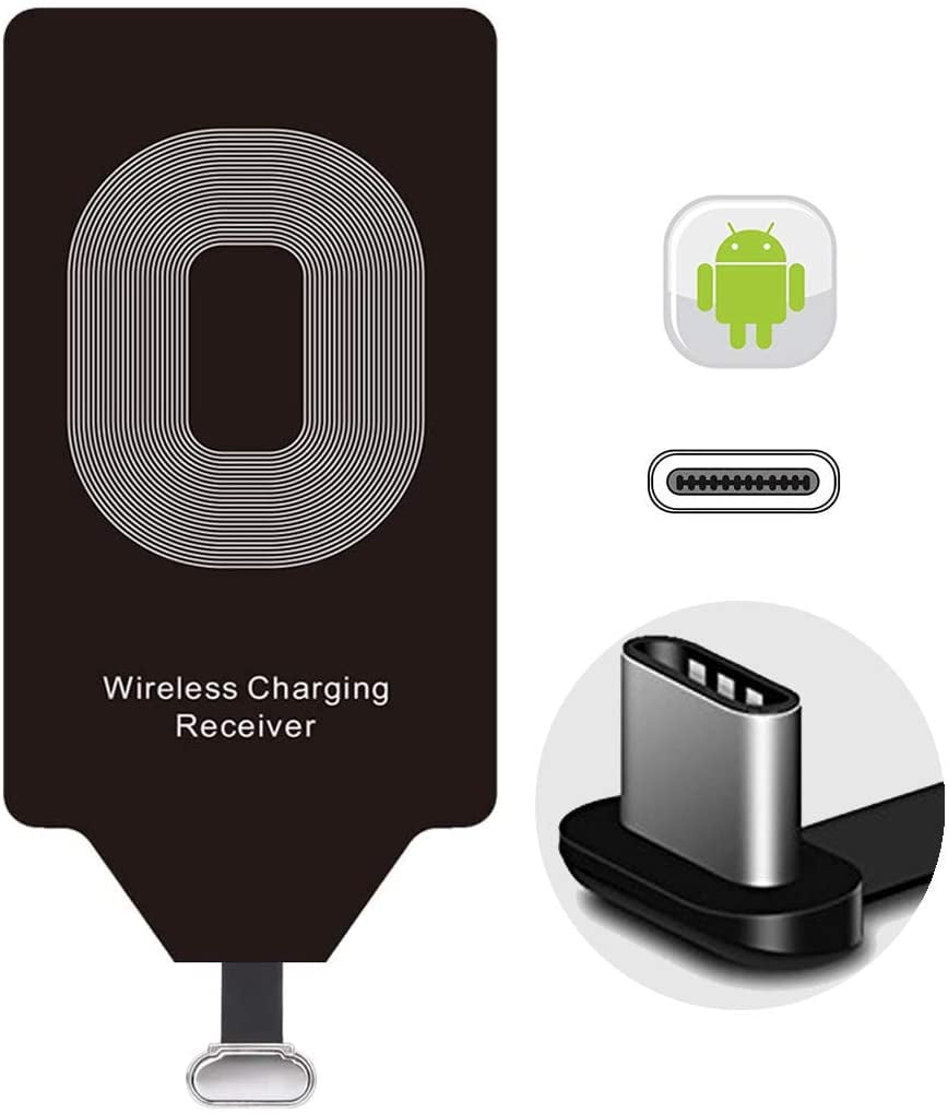 Fast Qi Wireless Charging Adapter for Android & LG Stylo, Samsung