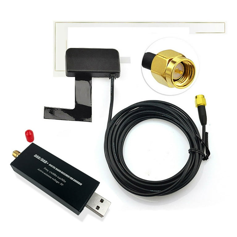 Digital DAB / Radio Adapter Box Receiver ONLY FOR Car Stereo Radio - Walmart.com