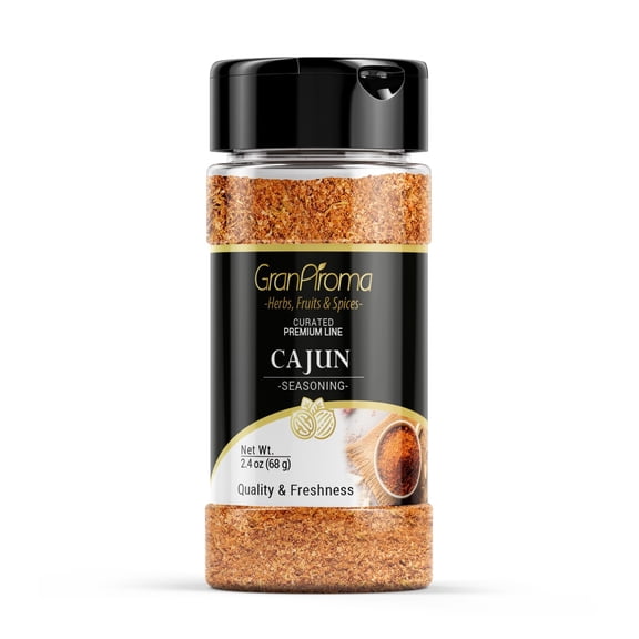 GranAroma Cajun Seasoning, Versatile Seasoning, Spicy & Flavorful, New Orlean's Style 2.4 Ounce