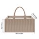 thumbnail image 2 of Cesta organizadora de pañales impermeable de poliéster | Portaequipajes portátil con divisores, asas, diseño elegante y elegante | 38x25x17cm | Para guardería, coche, viajes, suministros para el, 2 of 5