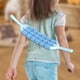 thumbnail image 1 of Rodillo de masaje de filas para entrenamiento, cómodo rodillo de relajación muscular, masajeador manual para pantorrillas, espalda, brazos, azul, 1 of 8