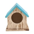 thumbnail image 3 of Hanging Wooden Bird House and Feeder for Outside, Squirrel Proof & Weatherproof, Easy to Fill with Bird Seed, Attracts Wild Birds, Ideal Gift, 3 of 7