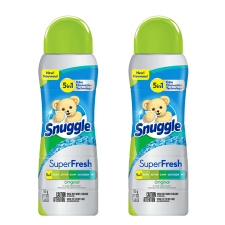 Snuggle Scent Shakes In-Wash Scent Booster Laundry Beads, SuperFresh Original, 27 Ounces (2 Pack)