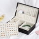 thumbnail image 4 of Caja de almacenamiento de joyas Caja de joyería portátil Caja de almacenamiento de joyas Caja de almacenamiento de aretes multifuncionales Anillo de almacenamiento de collar, 4 of 6