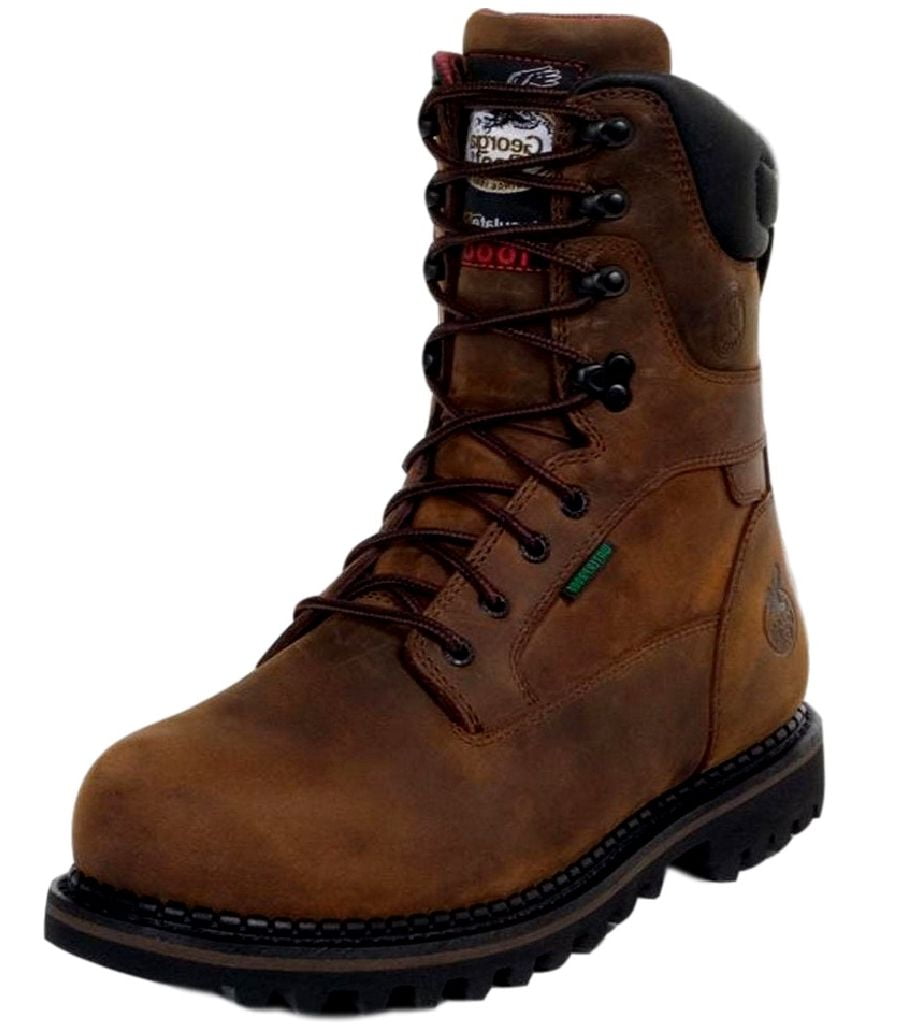 Georgia Men's 9" Insulated Arctic NON-Steel Toe Waterproof Work Boots®G8162 