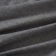 thumbnail image 2 of SWSMCLT Men's Short Sleeve Pajamas Summer 2 Piece Modal Thin Pajama Set Comfy Spring Spandex Fall Drawstring Black X-Small, 2 of 5