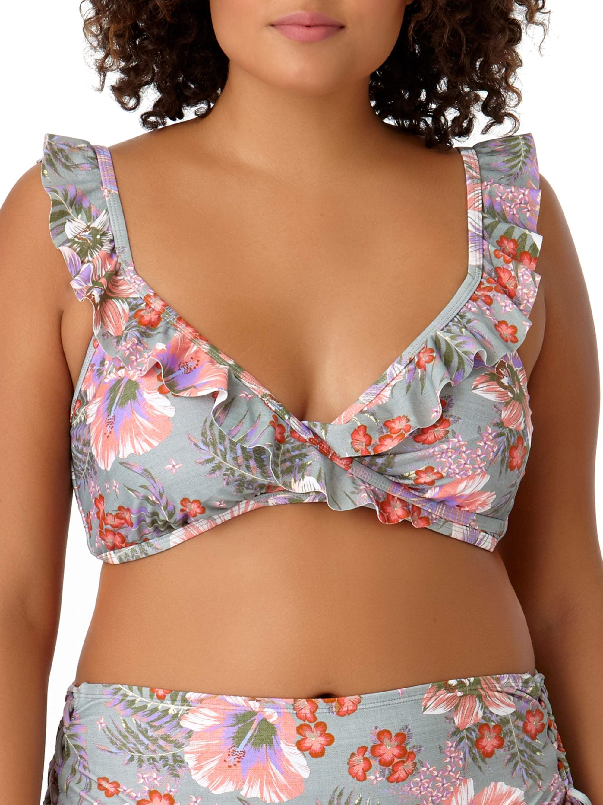 walmart junior plus size swimwear