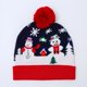 thumbnail image 1 of Gorros de Navidad, suéter, gorro tejido de alce de Papá Noel con luz LED, patrón de dibujos animados, regalo de Navidad para niños, sombrero de Navidad de Año Nuevo, 1 of 4