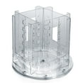 thumbnail image 2 of Azar 252317 Four-Pocket Revolving Trifold Brochure Holder, 2 of 3
