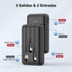 thumbnail image 3 of Powerbank 1Hora 5000 mAh 2 en 1 Tipo C Lightning GAR261 Negro, 3 of 4